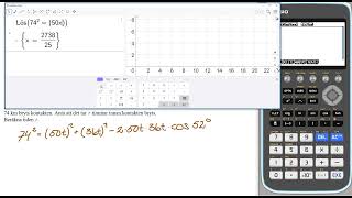 Nationellt prov VT 2015 3c Uppgift 21 GeoGebra [upl. by Yenreit]