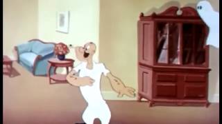 Popeye  Fright to the Finish 1954 HD [upl. by Annawal]