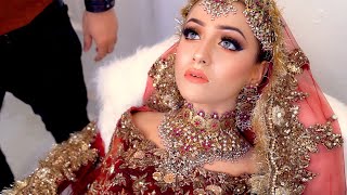 Kashees Bridal Makeup Tutorial l Kashees Makeup Castle [upl. by Ragas970]