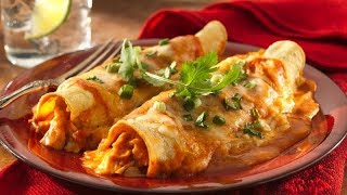 mexican chicken enchiladas recipe [upl. by Nevanod883]