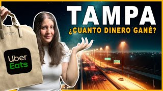 ¿Cuanto se GANA trabajando en UBER EATS 🤔 No CREERAS lo que PAGAN en TAMPA FL [upl. by Einobe]