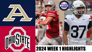 2 Ohio State vs Akron  Full Game Highlights  2024 College Football Highlights [upl. by Burn]