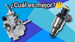 ¿por que aun existe el carburador  carburador vs inyección eléctronica [upl. by Lorie]