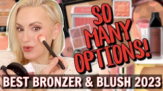 Favourite BRONZER amp BLUSH 2023  Cream Liquid Powder  Over 40 [upl. by Onivag]