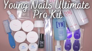 UNBOXING Young Nails ULTIMATE Professional Acrylic Kit  Nail Therapy Thursday [upl. by Igic]