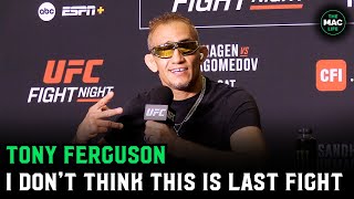 Tony Ferguson on Dana White wanting him to retire quotWe want Dana to do a lot of st tooquot [upl. by Assilav]