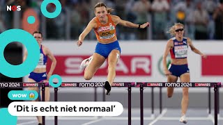 Femke Bol wint EKgoud met enorme voorsprong [upl. by Lurette502]