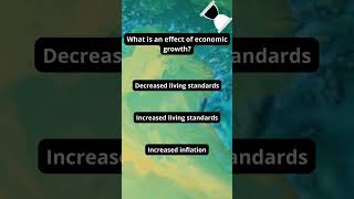 Effects of Economic Growth  Economics in One Lesson Quiz 41  Shorts [upl. by Apthorp]