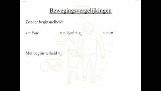 Beweging  Eenparig versnelde beweging [upl. by Carlina]