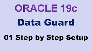 Oracle 19c Data Guard 01 Step By Step Setup [upl. by Inafit]