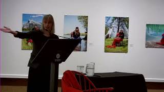 Nadya Kwandibens Artist Talk  Red Chair Sessions  Thunder Bay Art Gallery [upl. by Notrom]