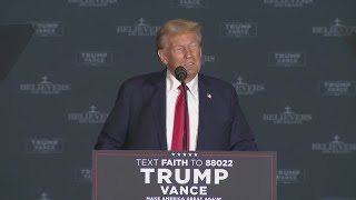 LIVE Trump in Gastonia [upl. by Hooper995]