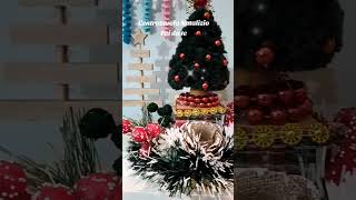 Crea il tuo centrotavola Natalizio shorts centerpiece decoration faidate christmas natale [upl. by Zitella]