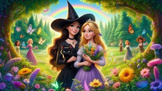 The Witch And The Brave Princess  Bedtime Stories For Kids In English [upl. by Ahtrim405]