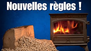 Nouvelles règles pour les chauffages au bois  ce qui a changé pour les utilisateurs [upl. by Baal319]