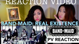 BANDMAID REAL EXISTENCE PV REACTION VIDEO JROCK [upl. by Yelime875]