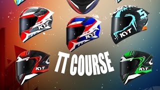 KYT TT COURSE HELMETS 2023 lineup available at MotoCentralIndia helmets kyt kythelmet [upl. by Annayak455]