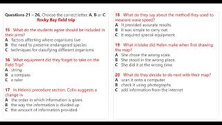 40 MCQ question for IELTS listening [upl. by Pru256]