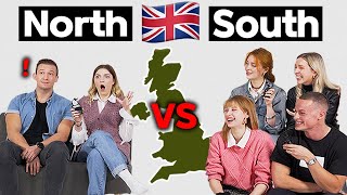 North vs South British talk about Different British Accent RPScouseScottish [upl. by Yenolem]