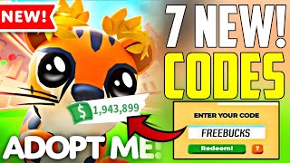 ⚡UPDATE CODES⚡ADOPT ME REDEEM CODES  ROBLOX CODES FOR ADOPT ME IN JULY 2024 [upl. by Aural]