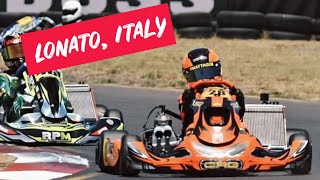 CRG Junior kart hot laps in Lonato South Garde [upl. by Cumings]