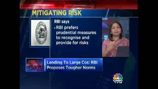 Large Loans  Tougher Rules RBI [upl. by Mclaughlin]