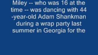 ScandalMiley Cyrus Dirty Dancing with 44yearold Adam Shankman [upl. by Yenoh]