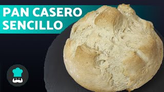 Cómo hacer PAN CASERO Fácil y Rápido 🥖 Receta PASO a PASO [upl. by Anerok762]