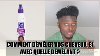 COMMENT DÉMÊLER VOS CHEVEUX ET AVEC QUELLE DÉMÊLANTS 🤔 [upl. by Amla539]