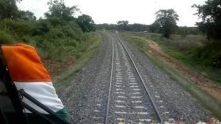 Yal Devi special S12 DMU run at 100 kmph to Kilinochchi [upl. by Woolcott142]