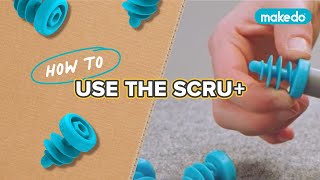 How To Use the Makedo Scru [upl. by Maxantia]