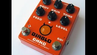 OKKO Diablo Gain overdrive amp Aria Pro II MACSTD [upl. by Lowndes224]