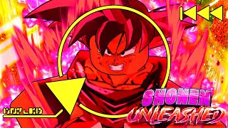 x20 KAIOKEN ASSAULT Kaioken GAMBLE Goku Variant REVAMP In SU  Shonen Unleashed [upl. by Anibur545]