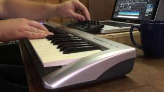 Sunday Keys Worship Patches for MainStage 3 using nanoKontrol2 [upl. by Kcired]