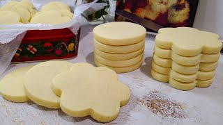 Easy Cut Out Sugar Cookies  Just 5 INGREDIENTS  No Spread Sugar Cookie Recipe [upl. by Ahsemak954]