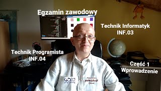 Egzamin zawodowy jak zdać Technik Informatyk INF03 Programista INF04 informacje o egzaminie 🫣SUBa👍 [upl. by Eneles]