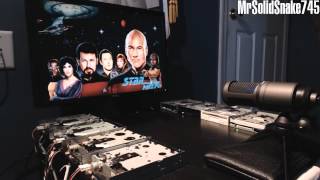 Star Trek  The Next Generation theme on eight floppy drives [upl. by Joann5]