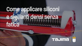 Come applicare siliconi e sigillanti densi senza fatica la pistola Convoy Super 26 [upl. by Louls]