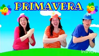 Música Primavera Educação Infantil  Atividade para Primavera e estações do ano [upl. by Mcmaster]