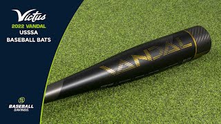 2022 Victus Vandal USSSA Baseball Bat Overview by Baseball Savings [upl. by Damalis]