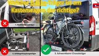 Welcher EBikeTräger ist am Kastenwagen der richtige  Vergleichstest [upl. by Sean553]