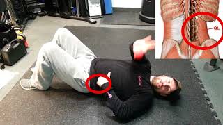 Shoulder Impingement Fix in 12 sec with the Quadratus Lumborum Trigger Point Release Protocol [upl. by Adrienne]