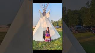 Indigenous Culture Camp 2024 Healingnativeamerican indigenous jingledress sioux cree culture [upl. by Ahsatel116]