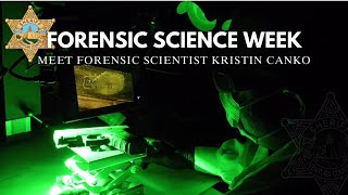 Meet VCSO Forensic Scientist Kristin Canko [upl. by Mcclary]