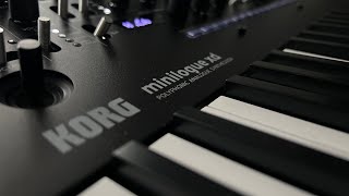 Korg Minilogue XD Dub Techno StabPad Tutorial [upl. by Nesnej]