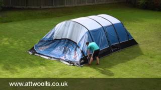 Vango Rivendale 800XL Pitching amp Packing Video Real Time [upl. by Westley773]