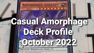 Casual Amorphage Deck Profile October 2022 [upl. by Gare584]