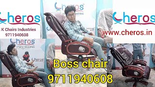 Boss chair  Recliner chair contact 9711940608 wwwcherosin [upl. by Oicnaneb172]