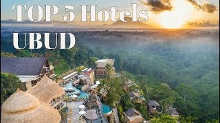 TOP 5 hotels with 5 in Ubud Best Ubud hotels 2020 Bali [upl. by Elad]