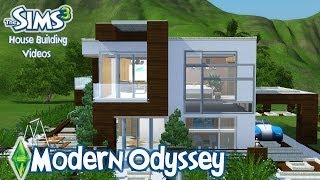 The Sims 3 House Designs  Modern Odyssey [upl. by Whitcomb]